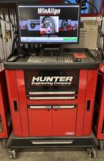2017 HUNTER HAWKEYE ELITE ALIGNMENT MACHINE
