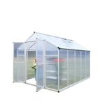 8' X 10' ALUMINUM FRAME GREENHOUSE