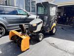 2012 CUB CADET GT2000 TRACTOR W/ CAB & SNOW BLOWER