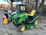 2016 JOHN DEERE 1025R DIESEL 4WD TRACTOR