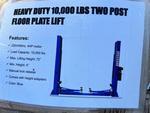 10,000LB. 2-POST LIFT