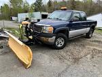 2002 GMC SIERRA W/ PLOW, DURAMAX DIESEL