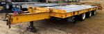 1988 CUSTOM 25-TON 3-AXLE EQUIPMENT TRAILER