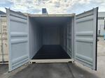 NEW 20' OPEN SIDE STORAGE CONTAINERS W/ 2-SIDE DOORS Auction Photo