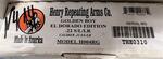 LOT 1 - HENRY GOLDEN BOY .22 LEVER-ACTION RIFLE Auction Photo