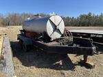 1,000-GALLON TRAILER MOUNTED WATER TANK