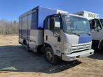 2011 ISUZU NRR BEVERAGE DELIVERY TRUCK