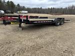 2016 KAUFMAN T/A TILT DECK EQUIPMENT TRAILER