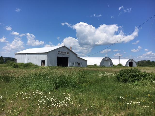 (2) Potato Storages - Maintenance Garage - 10+/- Acres Auction