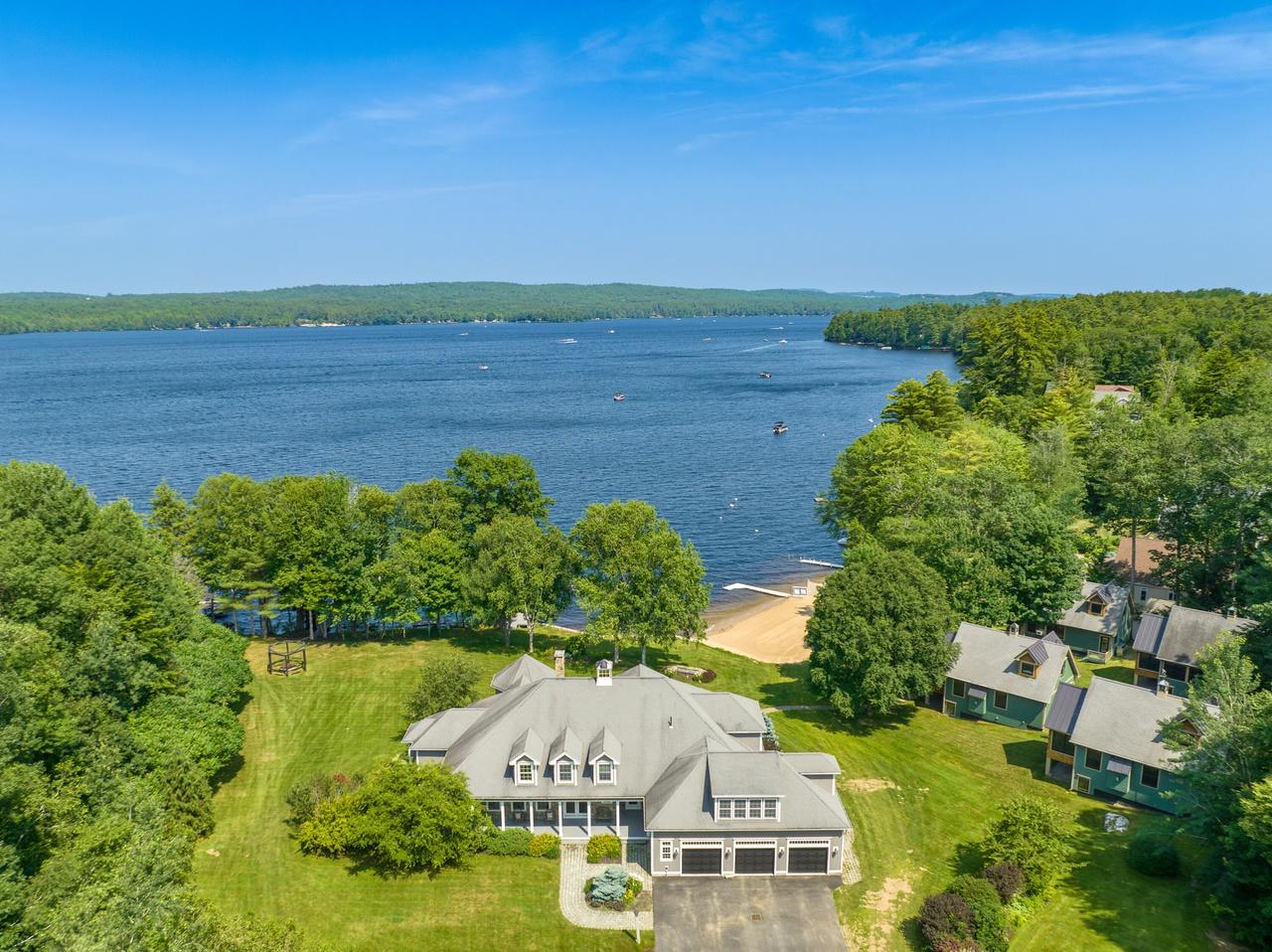 LAKEFRONT ~ 13,534+/-SF Waterfront Estate on Long Lake Auction
