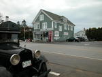 Coastal Maine Landmark ~ Frisbees 1828 Market & Capn Simeons Galley Restaurant Auction Photo