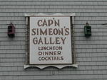 Coastal Maine Landmark ~ Frisbees 1828 Market & Capn Simeons Galley Restaurant Auction Photo