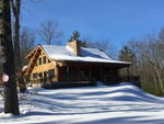 Katahdin Cedar Log Home - 5.37+/- Acres Auction Photo