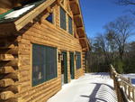 Katahdin Cedar Log Home - 5.37+/- Acres Auction Photo