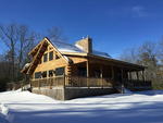 Katahdin Cedar Log Home - 5.37+/- Acres Auction Photo