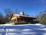 Katahdin Cedar Log Home - 5.37+/- Acres Auction Photo