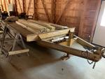 1989 Cutom Trailer Tri-Axle Equipment Trailer